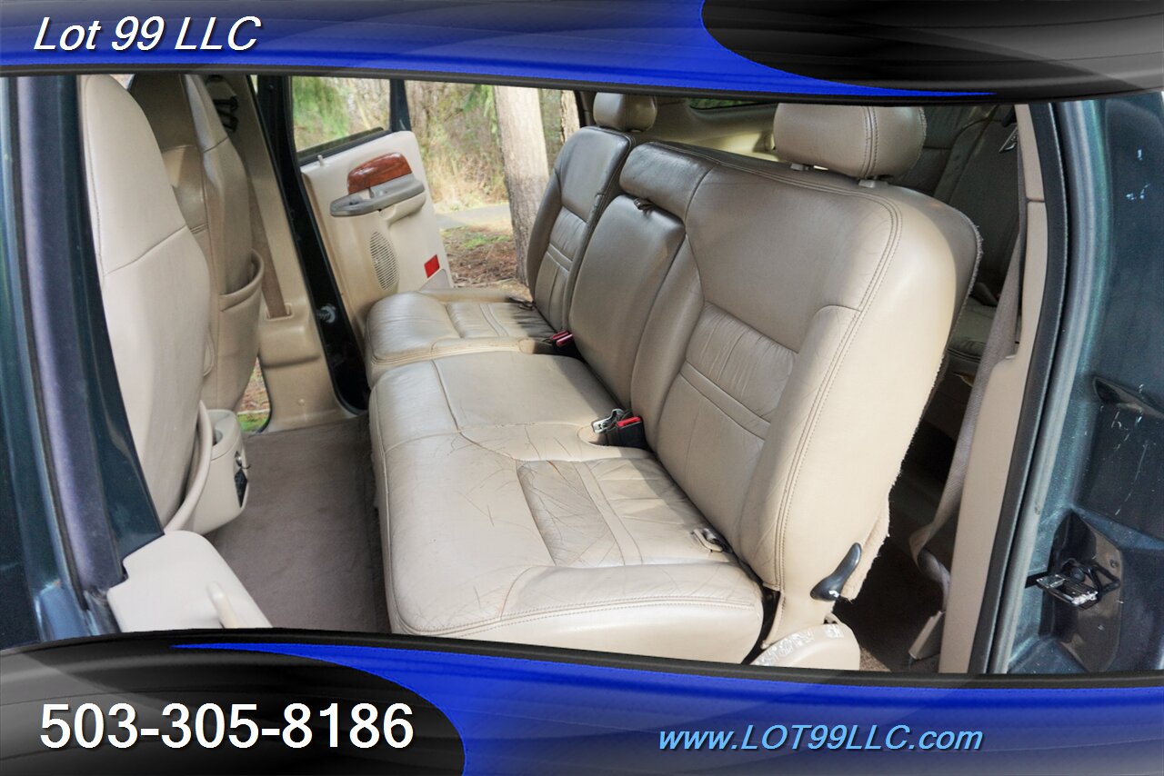 2001 Ford Excursion Limited V8 5.4L Auto Leather 3 Row Seating   - Photo 14 - Milwaukie, OR 97267