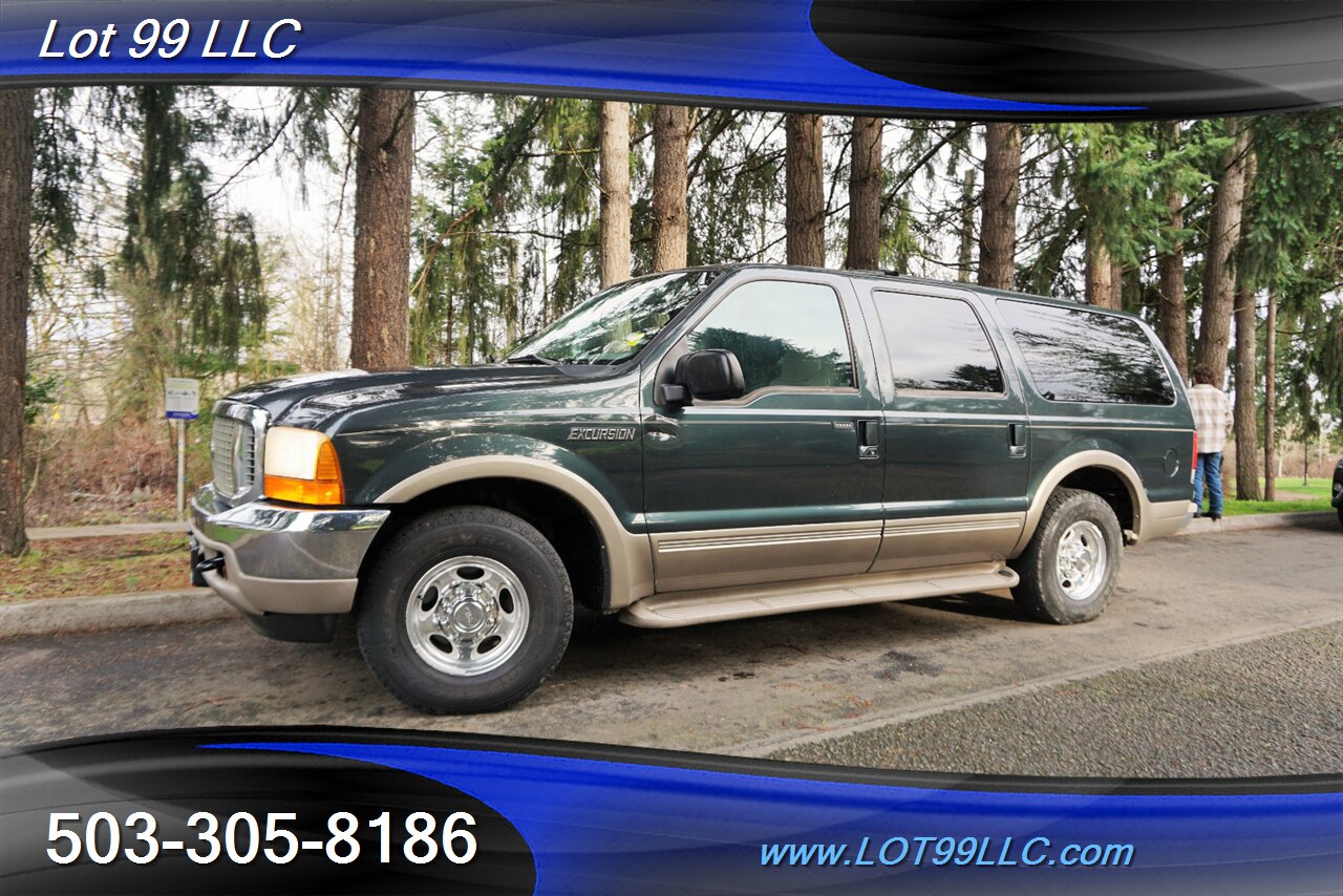 2001 Ford Excursion Limited V8 5.4L Auto Leather 3 Row Seating   - Photo 5 - Milwaukie, OR 97267