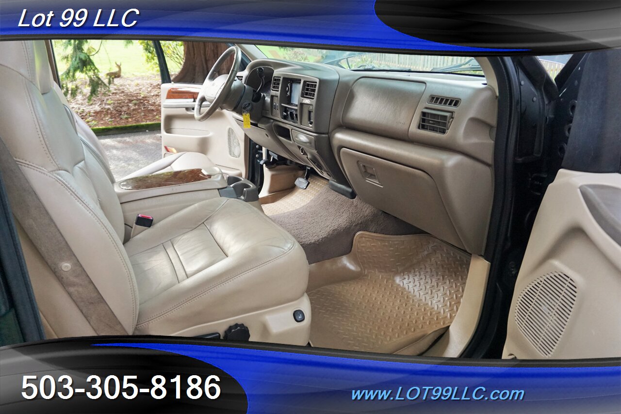 2001 Ford Excursion Limited V8 5.4L Auto Leather 3 Row Seating   - Photo 17 - Milwaukie, OR 97267