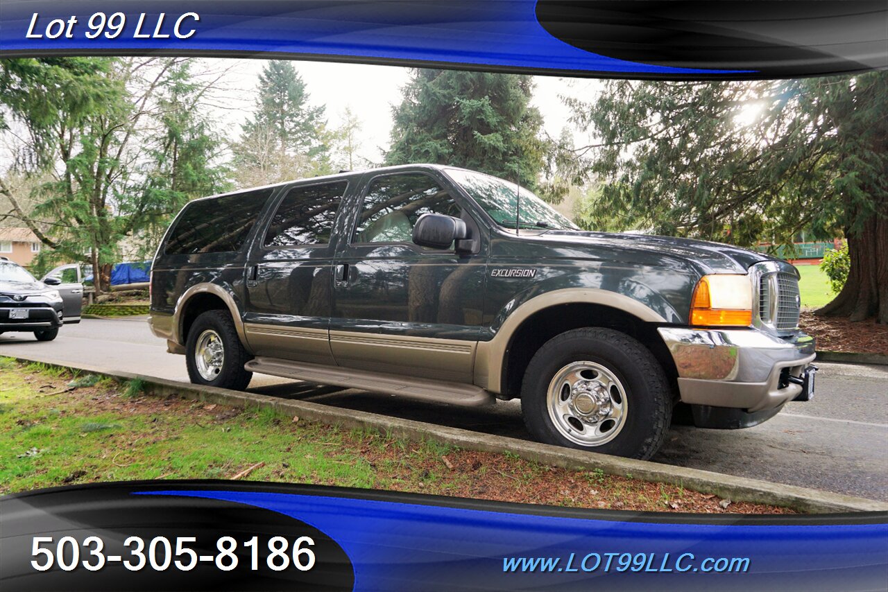 2001 Ford Excursion Limited V8 5.4L Auto Leather 3 Row Seating   - Photo 7 - Milwaukie, OR 97267