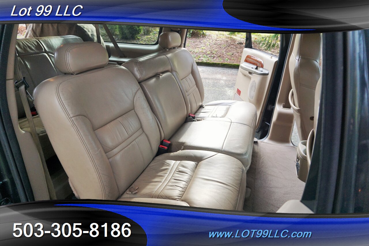 2001 Ford Excursion Limited V8 5.4L Auto Leather 3 Row Seating   - Photo 25 - Milwaukie, OR 97267