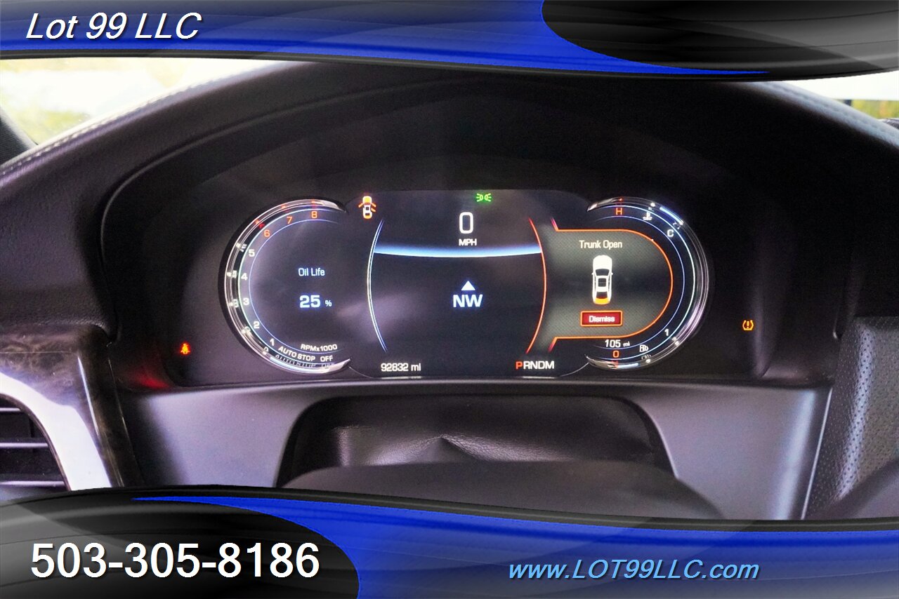 2016 Cadillac CTS CT6 3.0TT Premium AWD Leather Pano NEW TIRES   - Photo 26 - Milwaukie, OR 97267