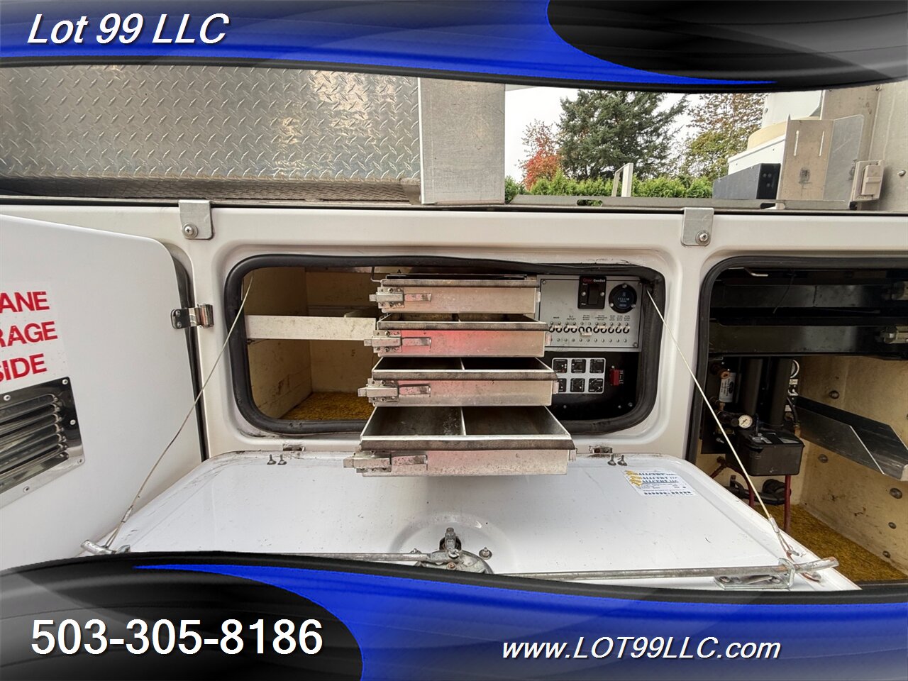 2006 Ford F-450 Dually BrandFX Body Service Truck 1-Owner 114k  Onan Air Propane GenSet BrandFX Body - Photo 35 - Milwaukie, OR 97267