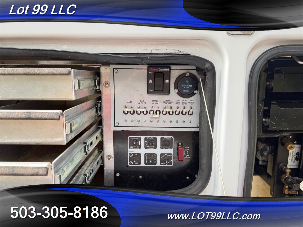 2006 Ford F-450 Dually BrandFX Body Service Truck 1-Owner 114k  Onan Air Propane GenSet BrandFX Body - Photo 36 - Milwaukie, OR 97267
