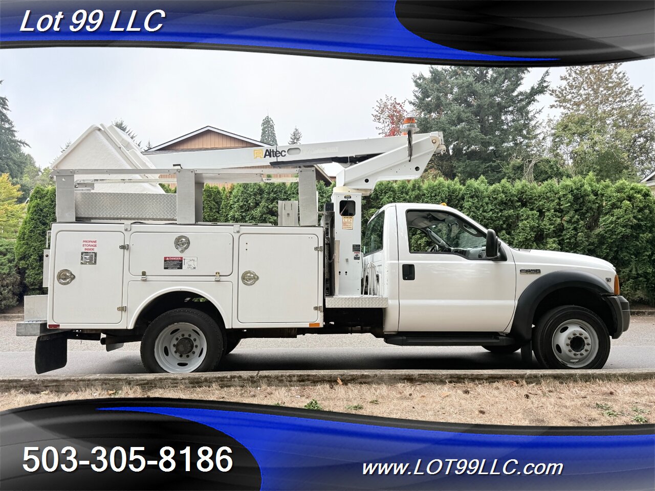 2006 Ford F-450 Dually BrandFX Body Service Truck 1-Owner 114k  Onan Air Propane GenSet BrandFX Body - Photo 5 - Milwaukie, OR 97267