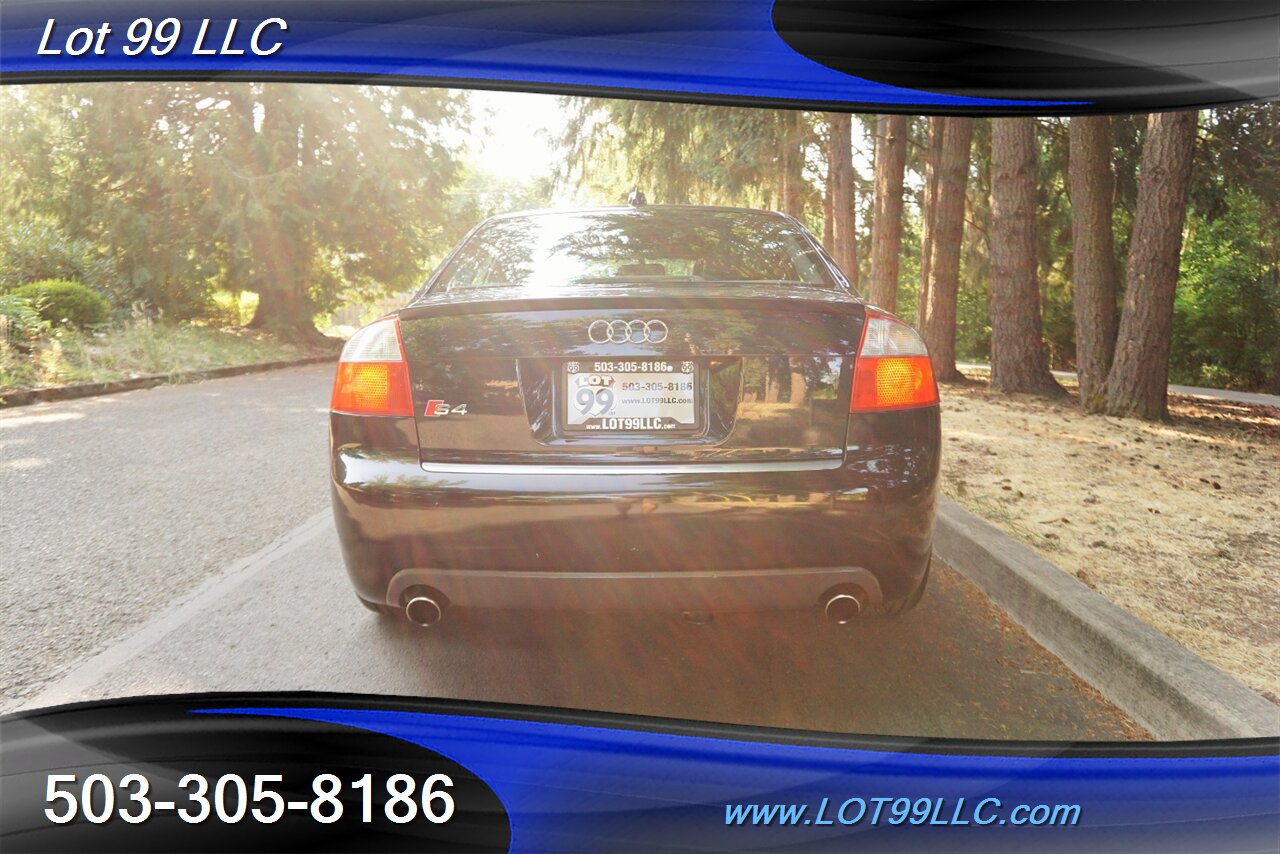 2004 Audi S4 quattro AWD V8 6 Speed Manual Heated Leather Moon   - Photo 10 - Milwaukie, OR 97267