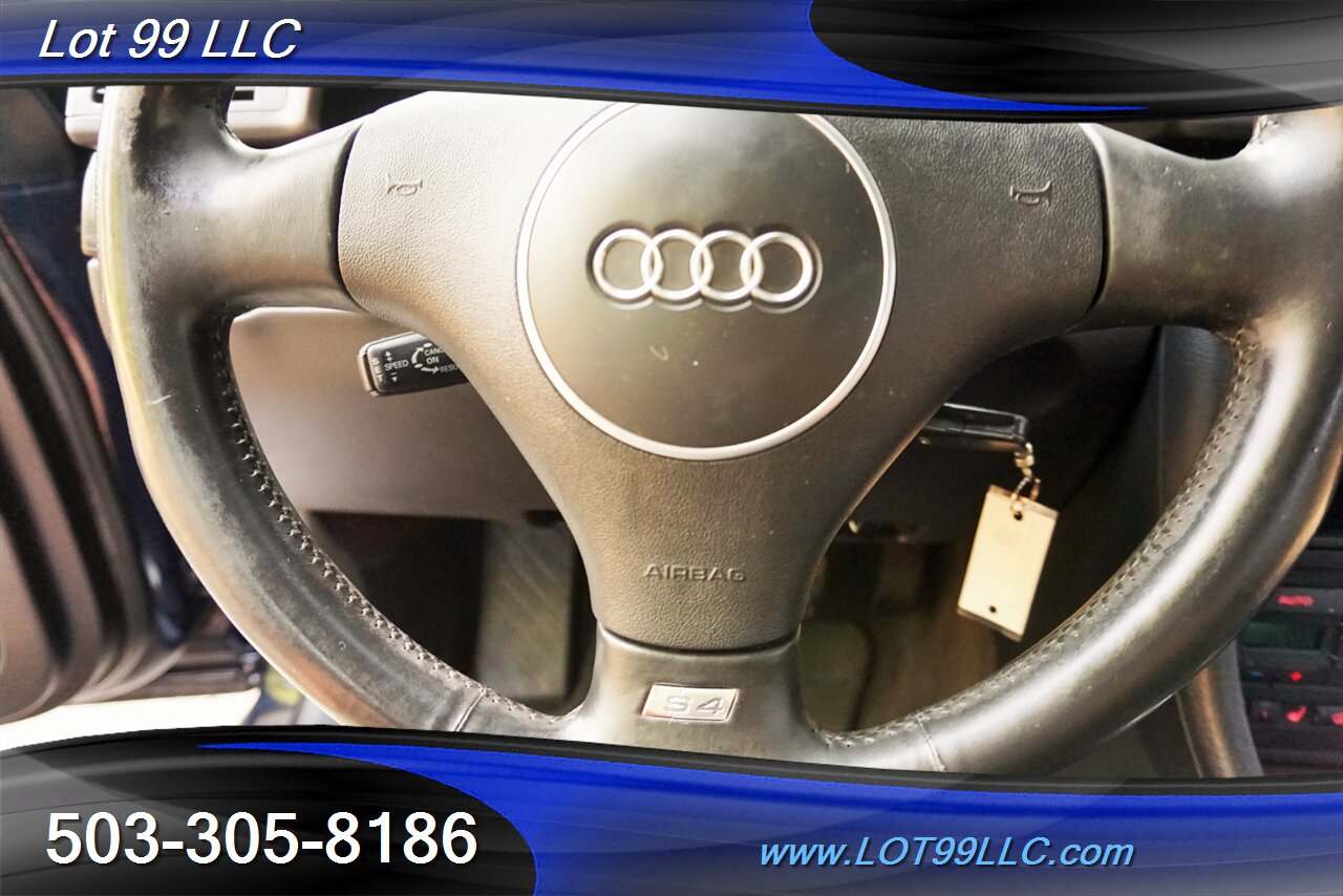 2004 Audi S4 quattro AWD V8 6 Speed Manual Heated Leather Moon   - Photo 23 - Milwaukie, OR 97267