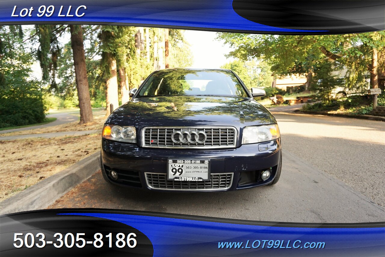 2004 Audi S4 quattro AWD V8 6 Speed Manual Heated Leather Moon   - Photo 6 - Milwaukie, OR 97267