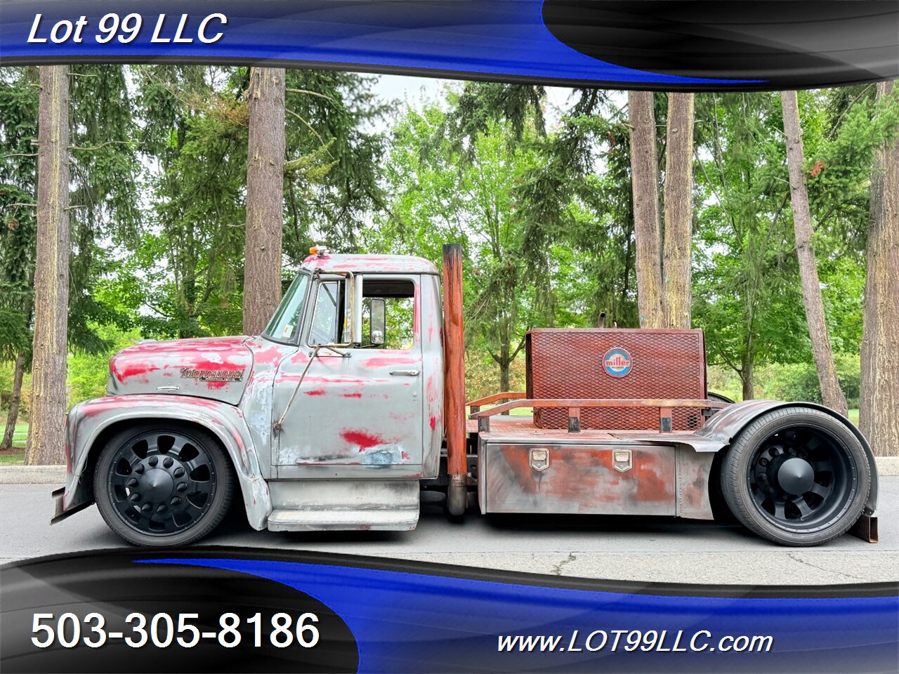 1972 International Loadstar 12v 5.9 Turbo Diesel Welder Rig Rat Rod Air Ride   - Photo 2 - Milwaukie, OR 97267