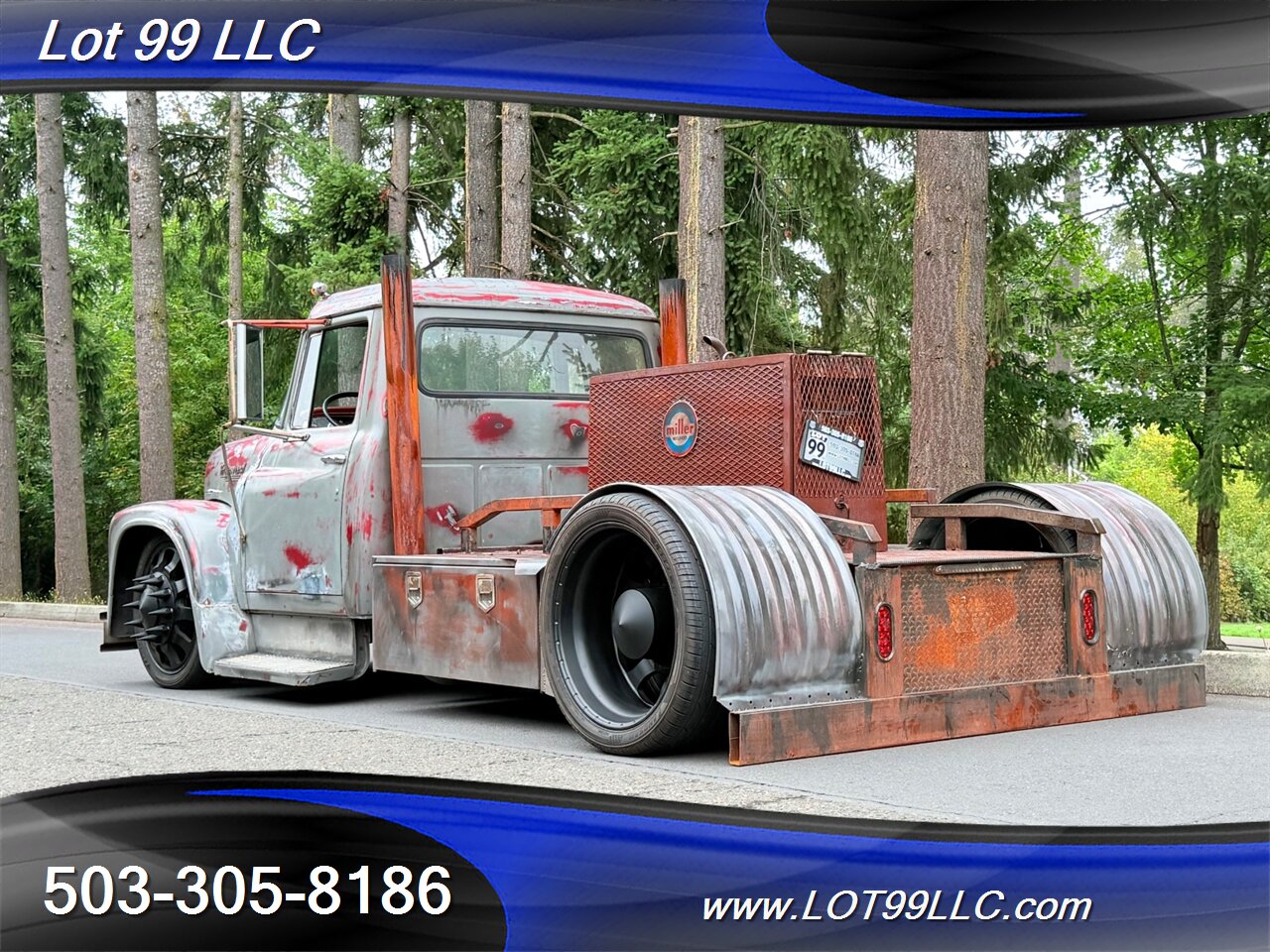 1972 International Loadstar 12v 5.9 Turbo Diesel Welder Rig Rat Rod Air Ride   - Photo 1 - Milwaukie, OR 97267