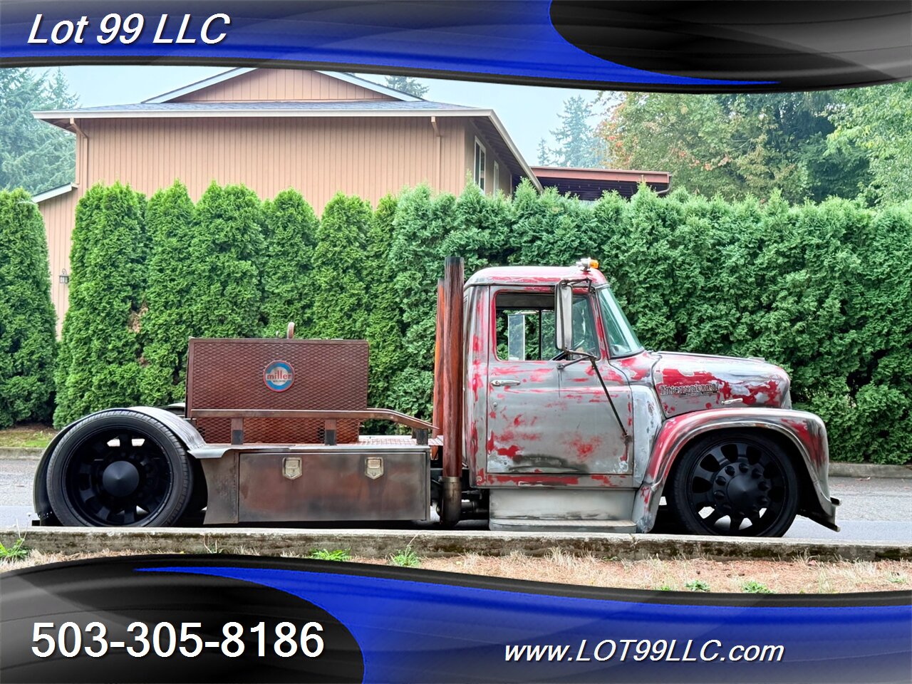 1972 International Loadstar 12v 5.9 Turbo Diesel Welder Rig Rat Rod Air Ride   - Photo 6 - Milwaukie, OR 97267