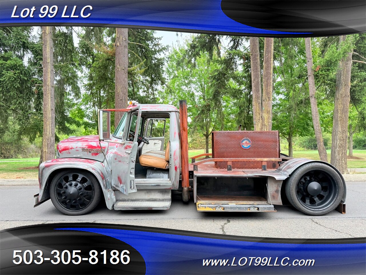 1972 International Loadstar 12v 5.9 Turbo Diesel Welder Rig Rat Rod Air Ride   - Photo 16 - Milwaukie, OR 97267