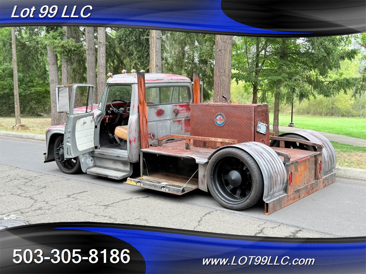 1972 International Loadstar 12v 5.9 Turbo Diesel Welder Rig Rat Rod Air Ride   - Photo 94 - Milwaukie, OR 97267