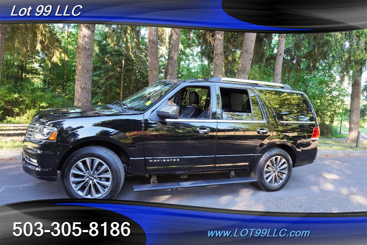 2017 Lincoln Navigator Select 4x4 V6 Ecoboost Heated AC Leather Moon GPS  3 ROW Premium Wheels Newer Tires - Photo 5 - Milwaukie, OR 97267