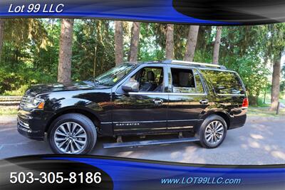 2017 Lincoln Navigator Select 4x4 V6 Ecoboost Heated AC Leather Moon GPS  3 ROW Premium Wheels Newer Tires - Photo 5 - Milwaukie, OR 97267