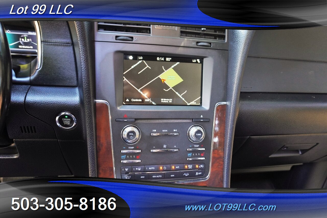 2017 Lincoln Navigator Select 4x4 V6 Ecoboost Heated AC Leather Moon GPS  3 ROW Premium Wheels Newer Tires - Photo 25 - Milwaukie, OR 97267