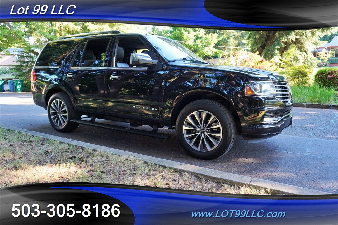 2017 Lincoln Navigator Select 4x4 V6 Ecoboost Heated AC Leather Moon GPS  3 ROW Premium Wheels Newer Tires - Photo 7 - Milwaukie, OR 97267