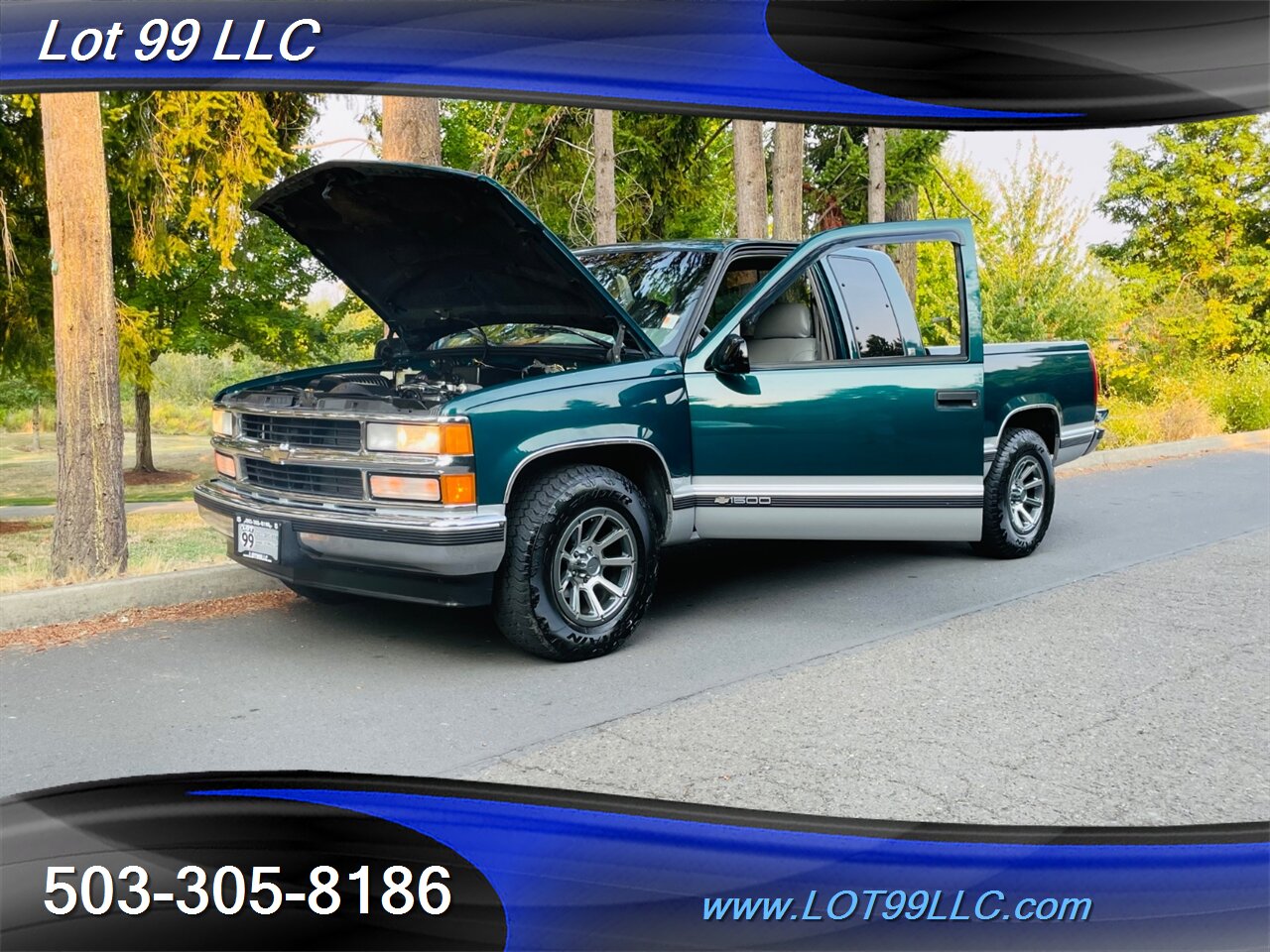 1996 Chevrolet C1500 Cheyenne Extender Can 3 Door Tow Package   - Photo 38 - Milwaukie, OR 97267