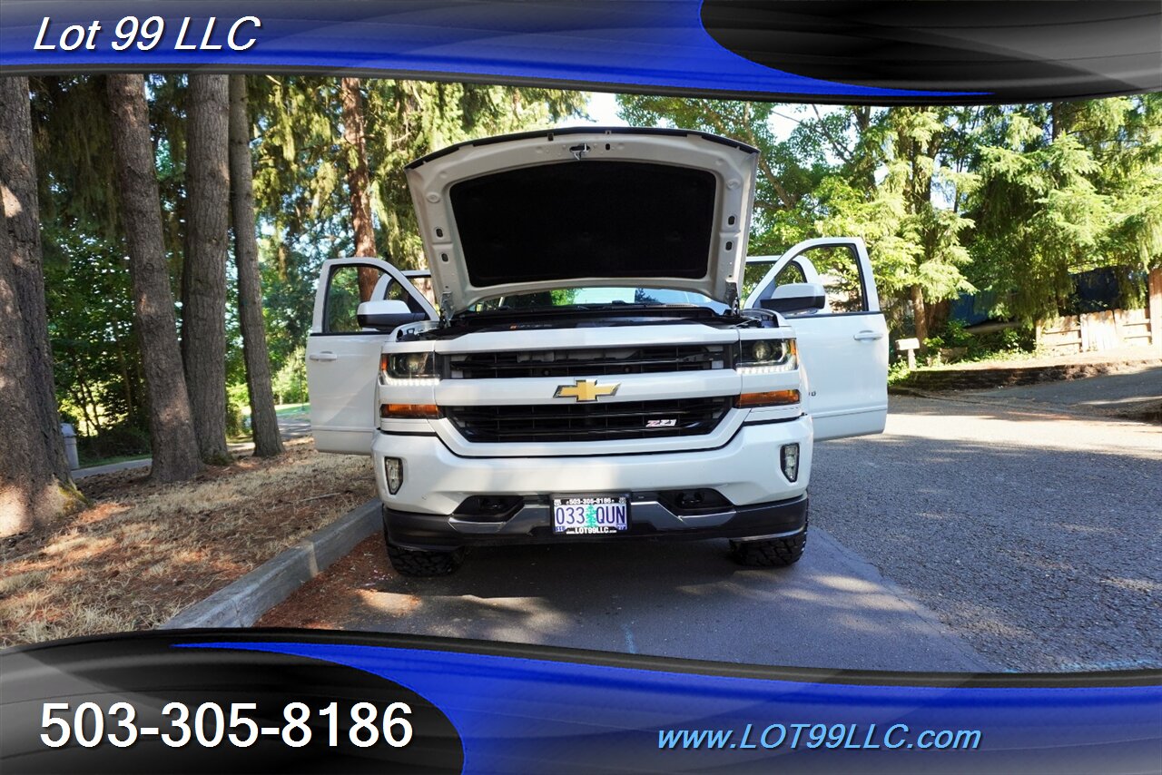 2017 Chevrolet Silverado 1500 LT 4X4 Z71 V8 5.3L Auto Crew Cab Short Bed Chrome Wheels New TIres - Photo 27 - Milwaukie, OR 97267