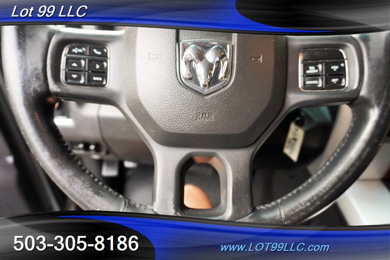 2012 RAM 2500 Laramie 4X4 Mega Cab 6.7L Cummins Diesel Heated AC  Leather Seats LIFTED Chrome Wheels NEW TIRES - Photo 24 - Milwaukie, OR 97267