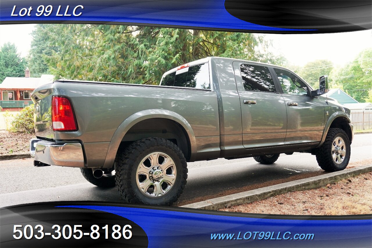 2012 RAM 2500 Laramie 4X4 Mega Cab 6.7L Cummins Diesel Heated AC  Leather Seats LIFTED Chrome Wheels NEW TIRES - Photo 9 - Milwaukie, OR 97267