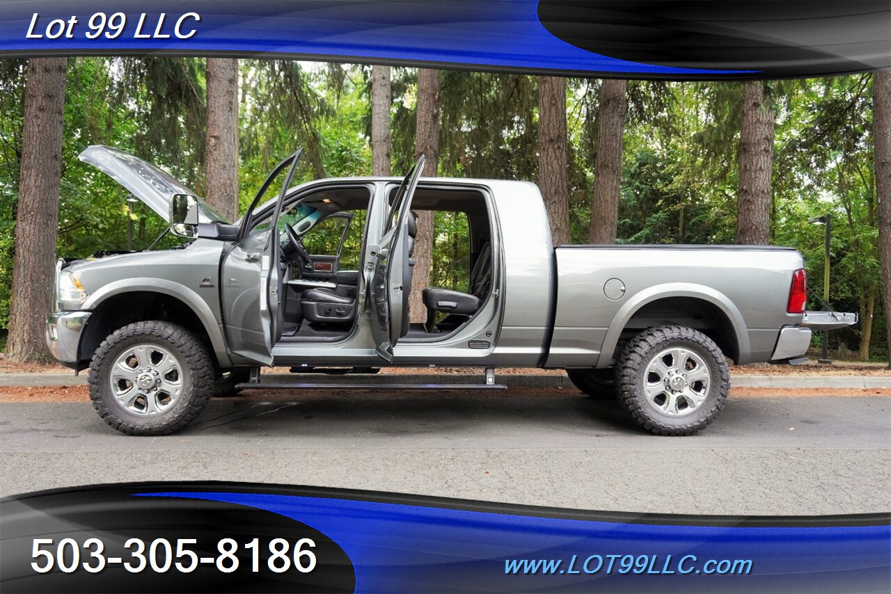 2012 RAM 2500 Laramie 4X4 Mega Cab 6.7L Cummins Diesel Heated AC  Leather Seats LIFTED Chrome Wheels NEW TIRES - Photo 33 - Milwaukie, OR 97267