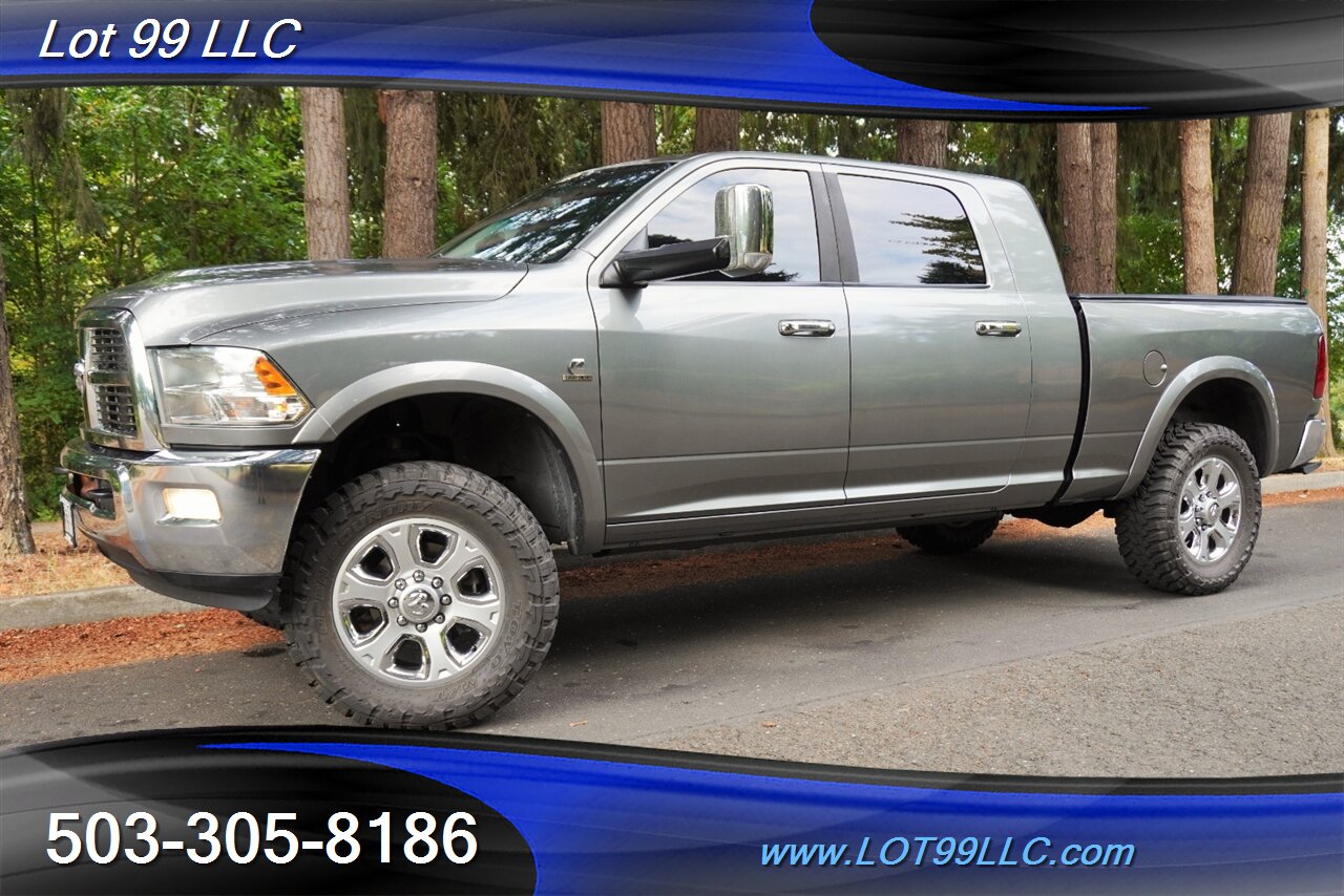 2012 RAM 2500 Laramie 4X4 Mega Cab 6.7L Cummins Diesel Heated AC  Leather Seats LIFTED Chrome Wheels NEW TIRES - Photo 5 - Milwaukie, OR 97267