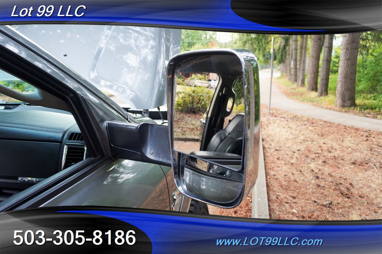 2012 RAM 2500 Laramie 4X4 Mega Cab 6.7L Cummins Diesel Heated AC  Leather Seats LIFTED Chrome Wheels NEW TIRES - Photo 40 - Milwaukie, OR 97267