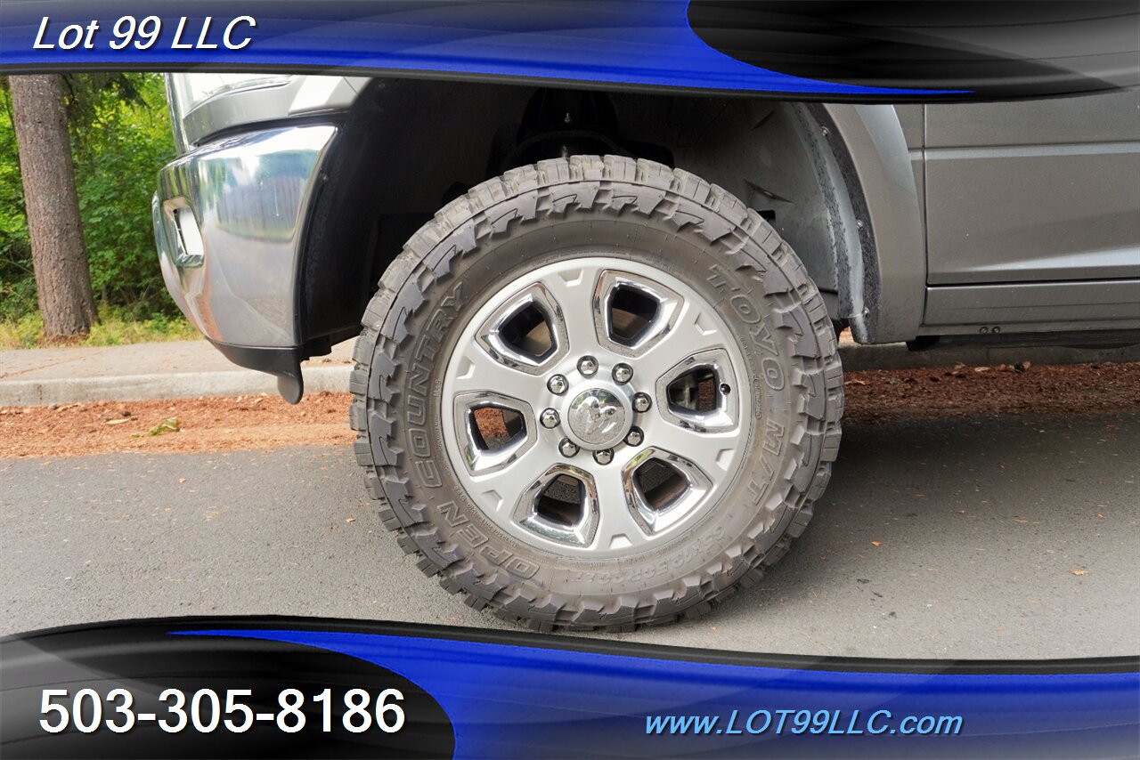 2012 RAM 2500 Laramie 4X4 Mega Cab 6.7L Cummins Diesel Heated AC  Leather Seats LIFTED Chrome Wheels NEW TIRES - Photo 44 - Milwaukie, OR 97267