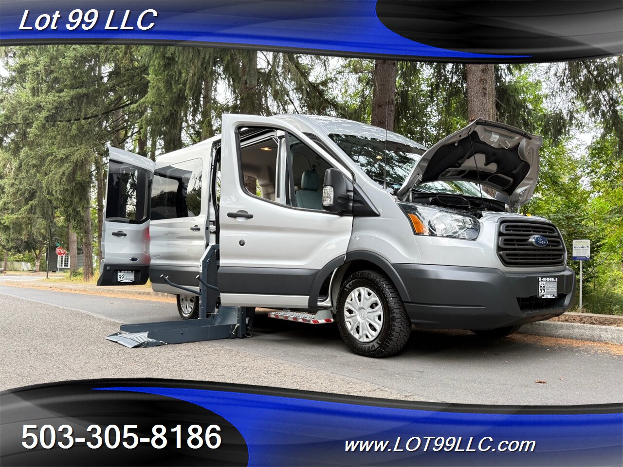 2017 Ford Transit 28k Miles WHEELCHAIR Van Mid Roof   - Photo 69 - Milwaukie, OR 97267