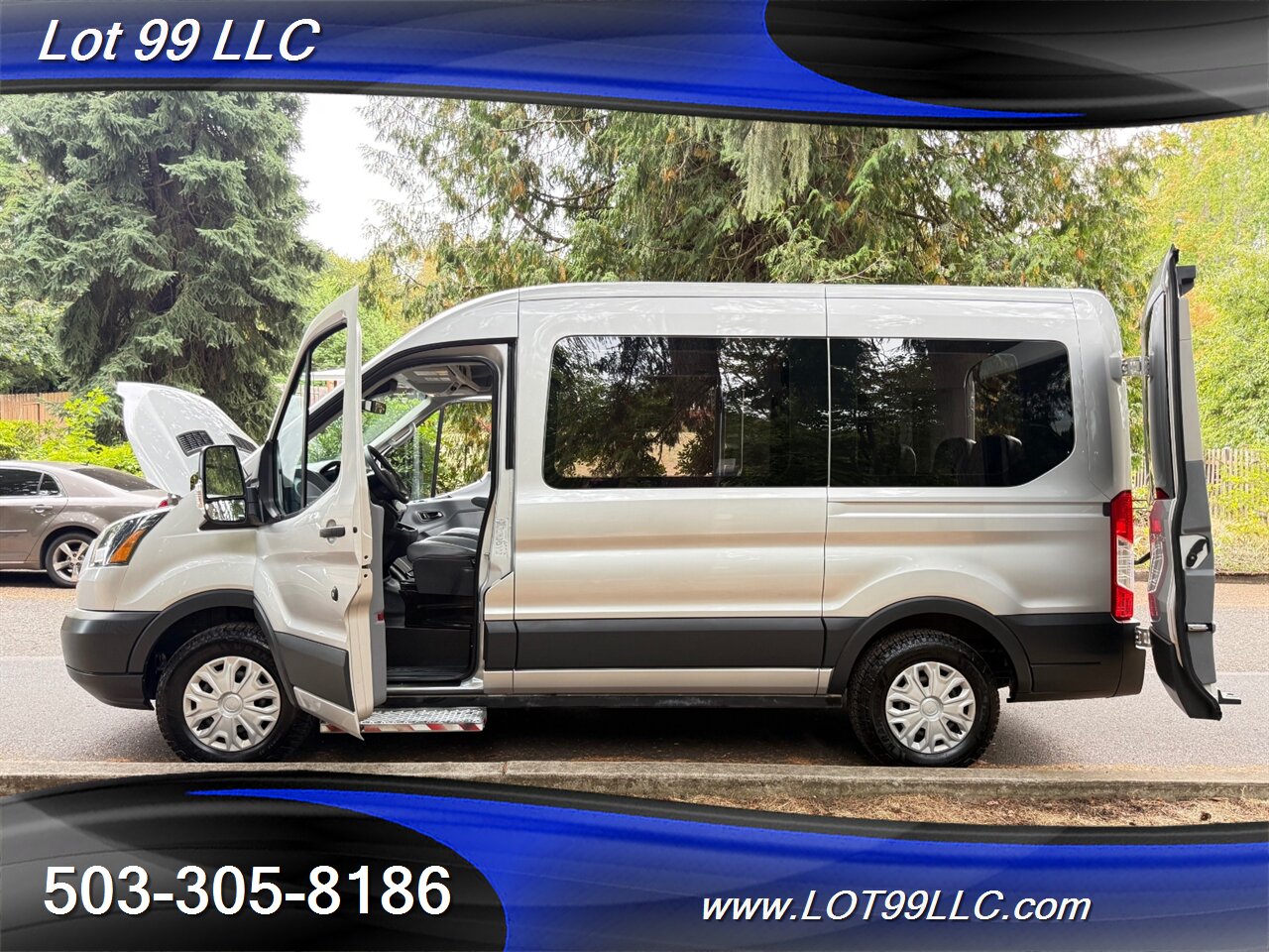 2017 Ford Transit 28k Miles WHEELCHAIR Van Mid Roof   - Photo 60 - Milwaukie, OR 97267