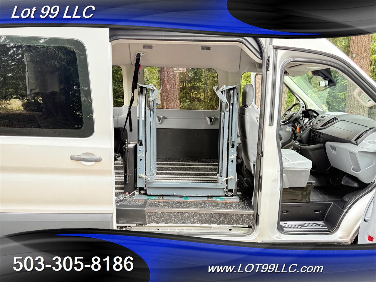2017 Ford Transit 28k Miles WHEELCHAIR Van Mid Roof   - Photo 46 - Milwaukie, OR 97267