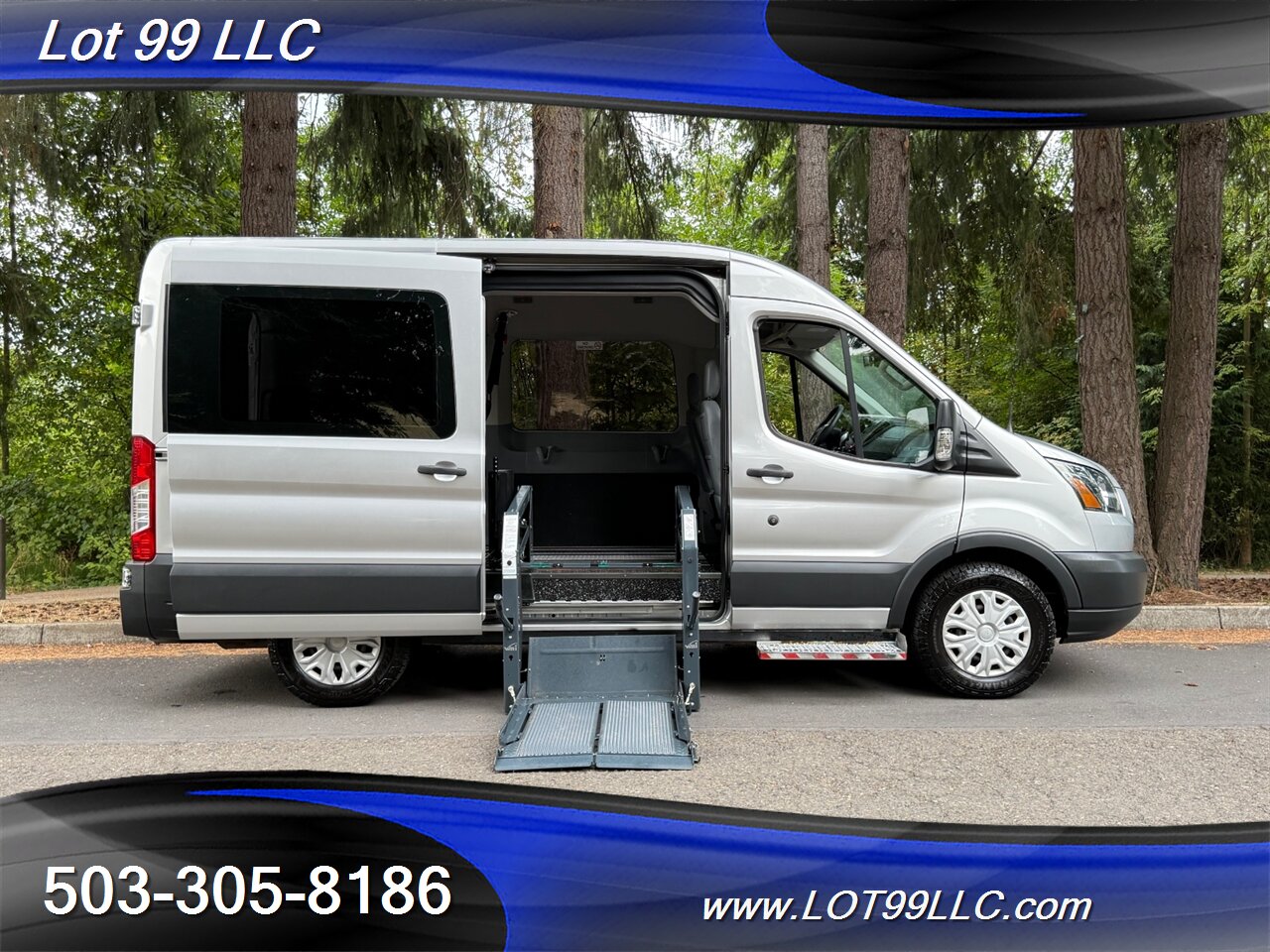 2017 Ford Transit 28k Miles WHEELCHAIR Van Mid Roof   - Photo 49 - Milwaukie, OR 97267