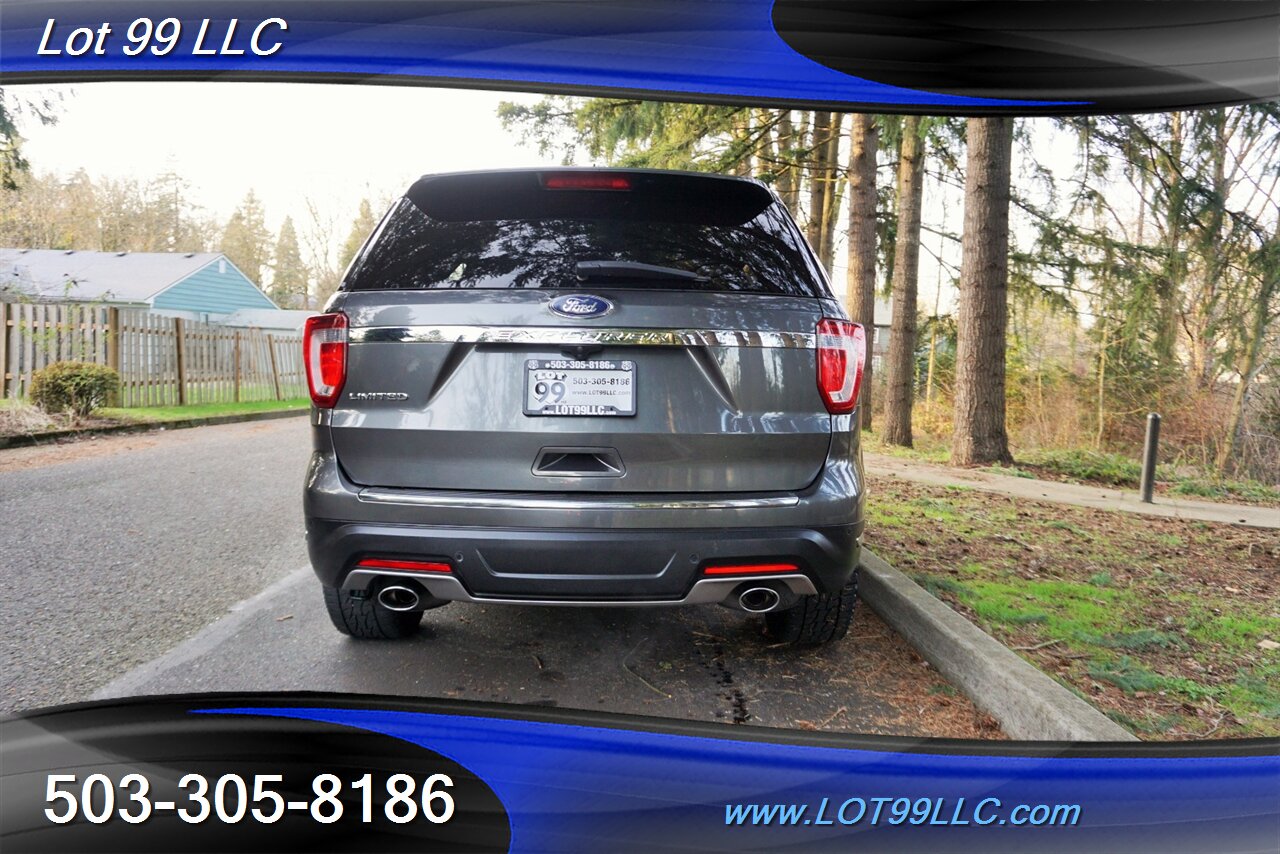 2018 Ford Explorer Limited 3.5L Auto Heated Leather Moon 3 ROW   - Photo 10 - Milwaukie, OR 97267