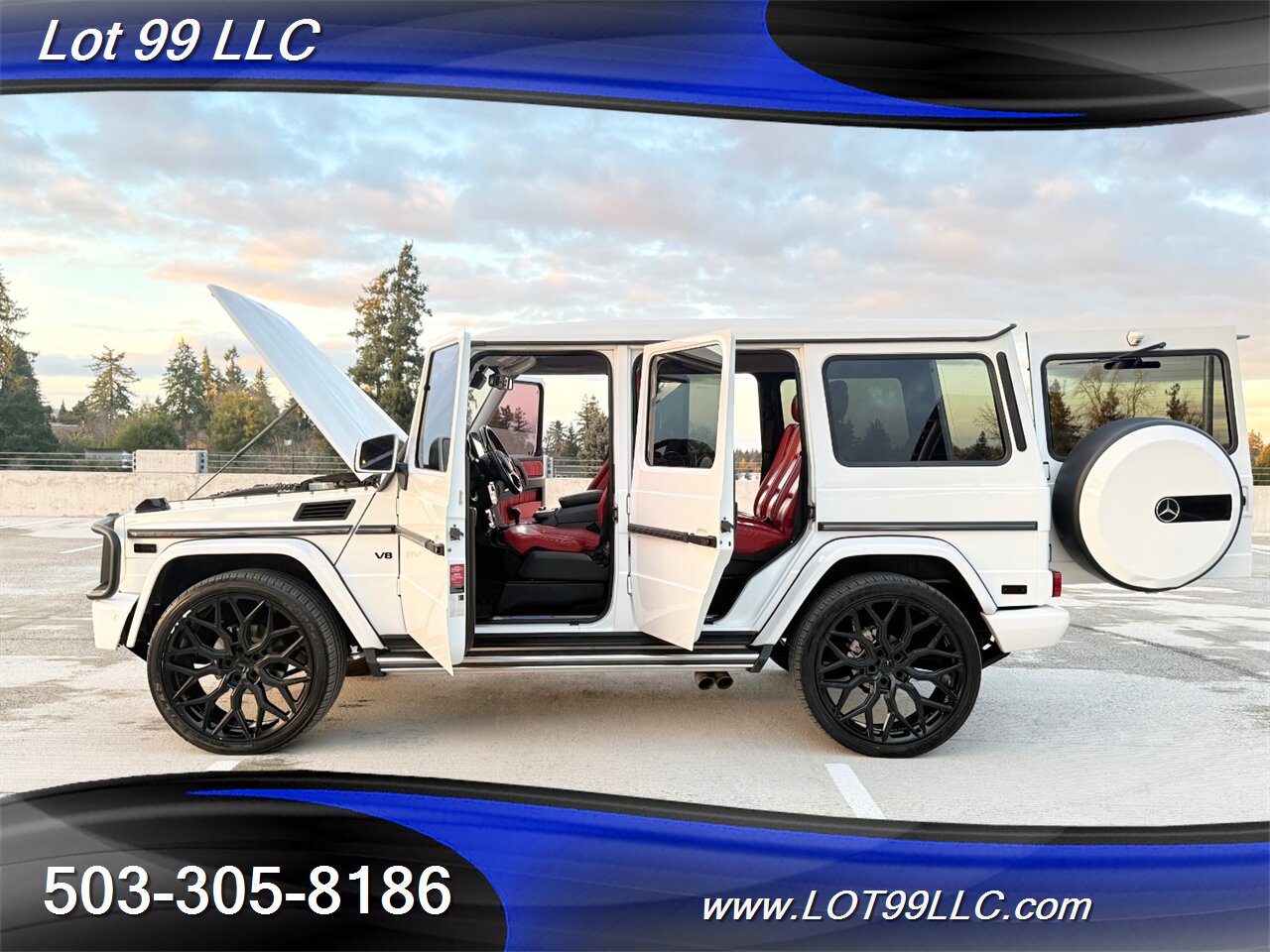 2017 Mercedes-Benz G550 AWD 102k Twin Turbo V8 416Hp Designo Htd-Cld Leather 22 " Wheels Tow - Photo 20 - Milwaukie, OR 97267