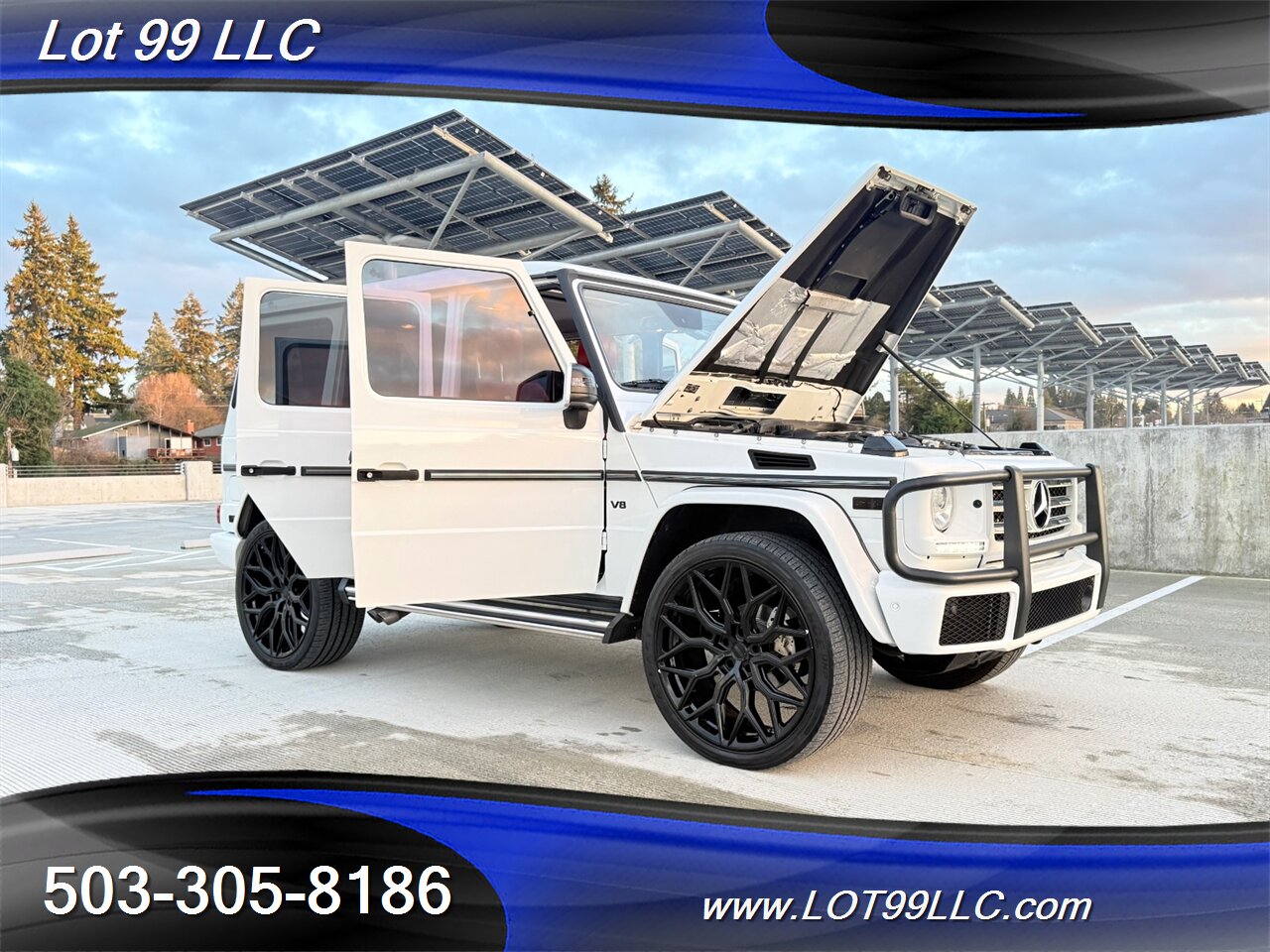 2017 Mercedes-Benz G550 AWD 102k Twin Turbo V8 416Hp Designo Htd-Cld Leather 22 " Wheels Tow - Photo 40 - Milwaukie, OR 97267