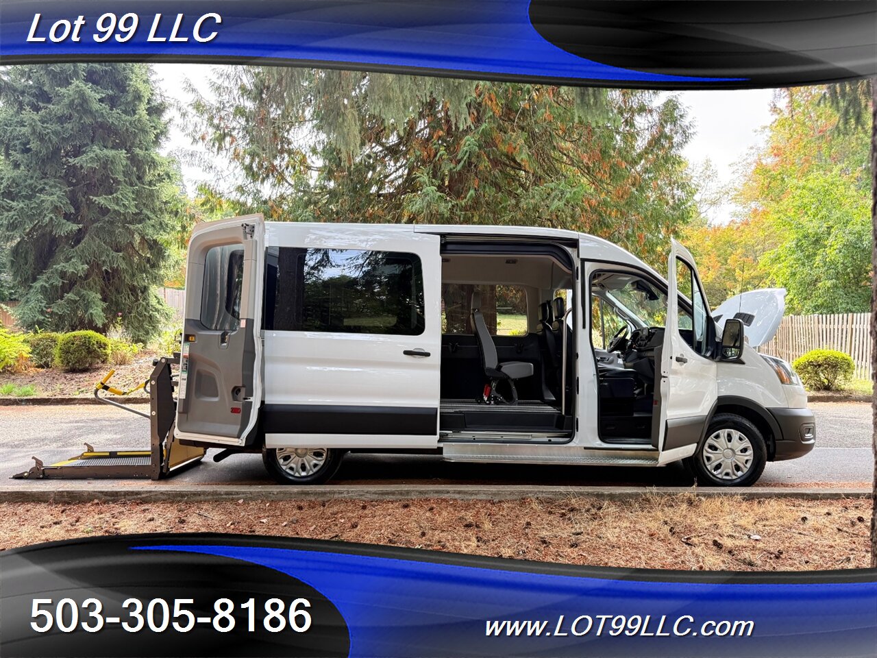 2020 Ford Transit 350 WHEELCHAIR VAN Mid 104k Roof Rear Lift  Interlock Flooring Allowing for Any Seating Configuration-Fully Customizable Seating Configuration to meet YOUR NEEDS !!! - Photo 22 - Milwaukie, OR 97267