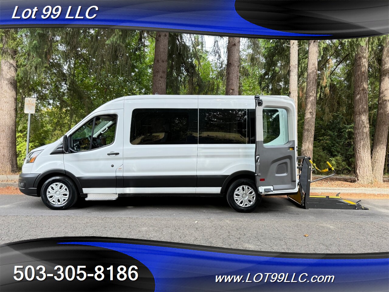 2020 Ford Transit 350 WHEELCHAIR VAN Mid 104k Roof Rear Lift  Interlock Flooring Allowing for Any Seating Configuration-Fully Customizable Seating Configuration to meet YOUR NEEDS !!! - Photo 2 - Milwaukie, OR 97267