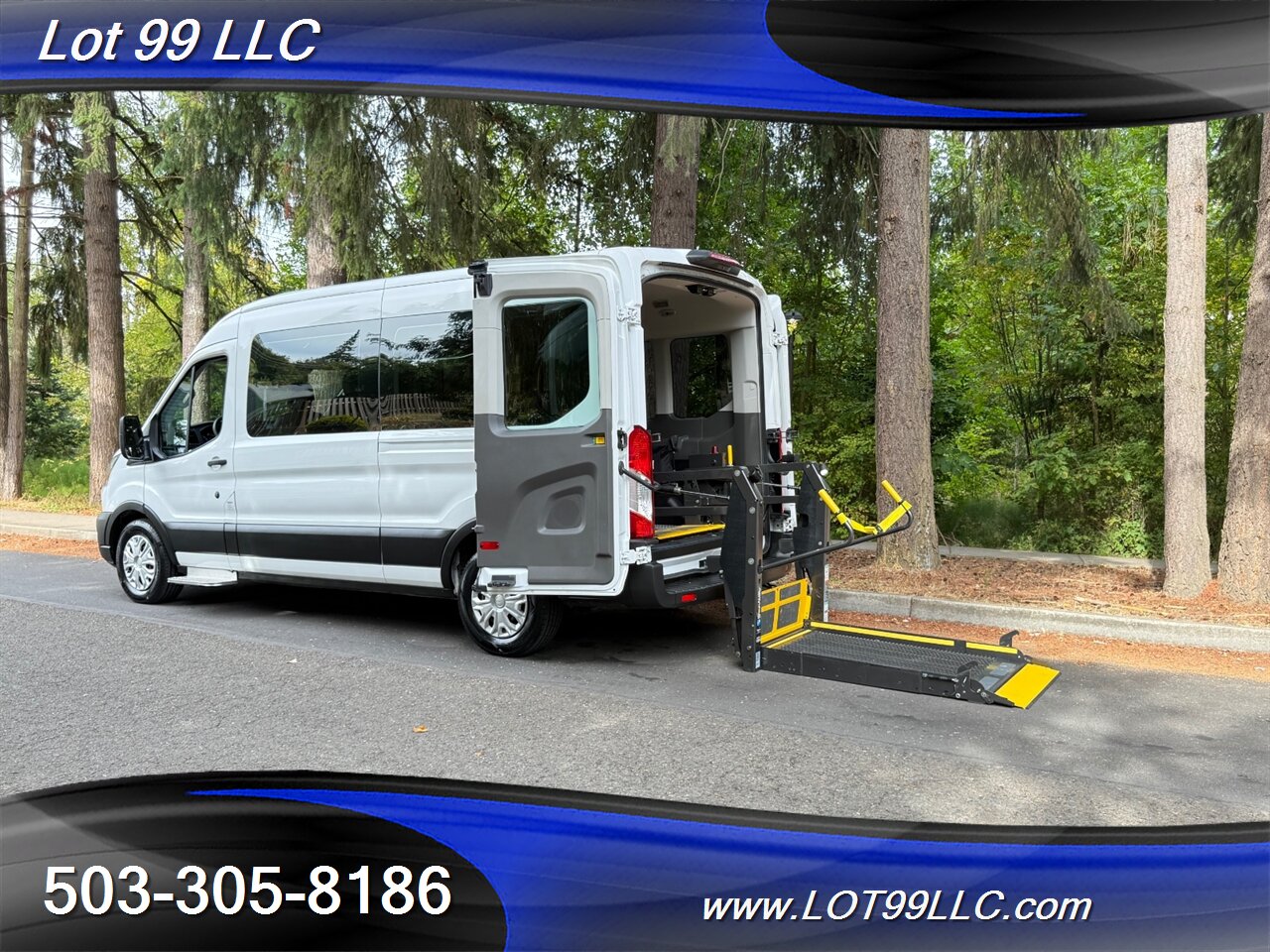 2020 Ford Transit 350 WHEELCHAIR VAN Mid 104k Roof Rear Lift  Interlock Flooring Allowing for Any Seating Configuration-Fully Customizable Seating Configuration to meet YOUR NEEDS !!! - Photo 1 - Milwaukie, OR 97267