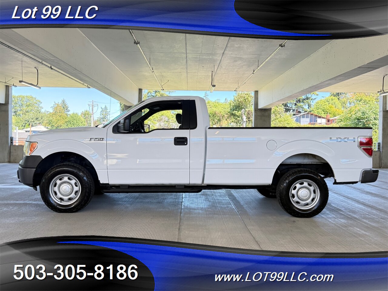 2014 Ford F-150 XL 4x4 5.0L V8 8' LONG Bed AC Power Windows Cruise Control Running Boards Tow - Photo 1 - Milwaukie, OR 97267