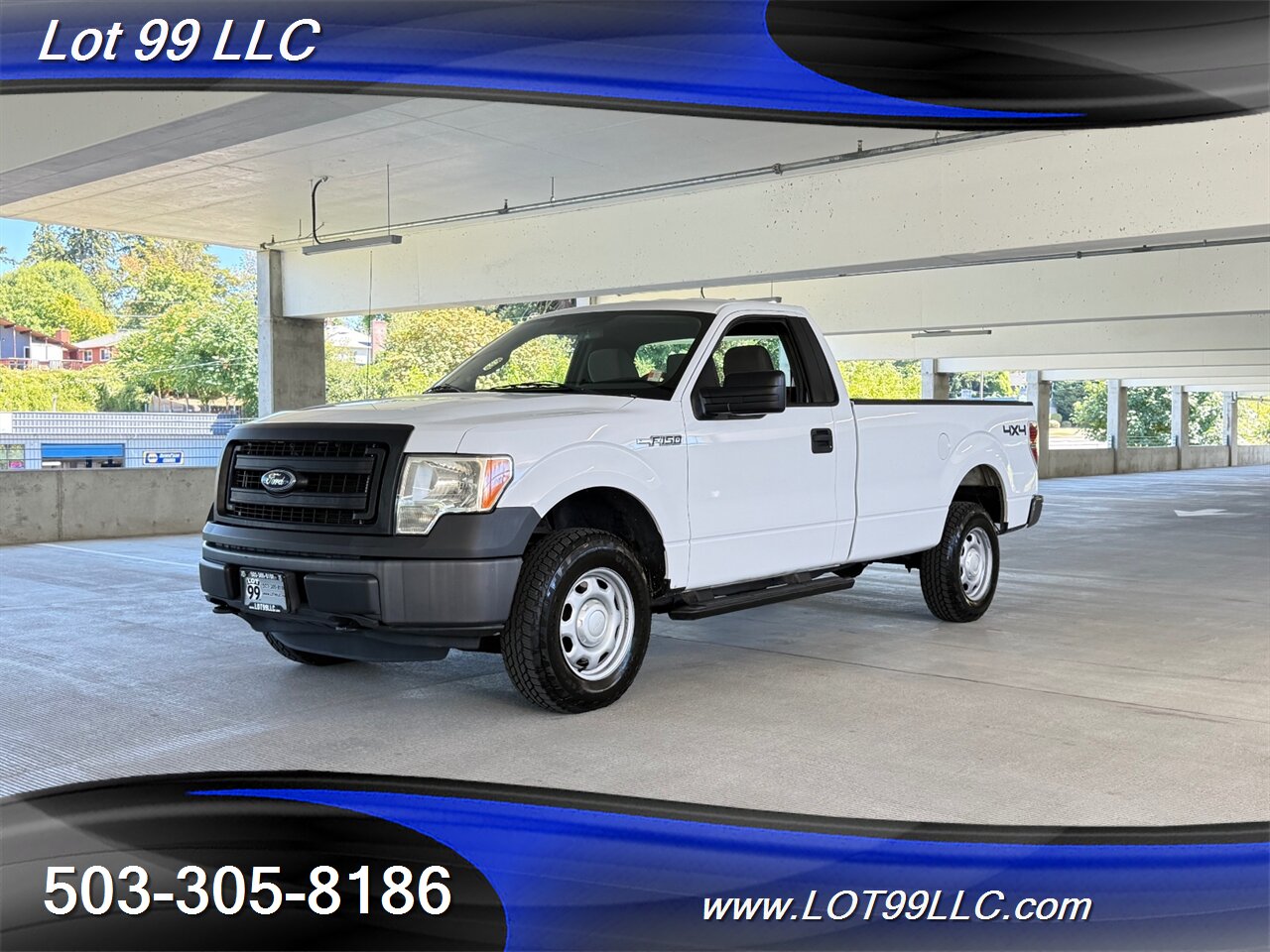 2014 Ford F-150 XL 4x4 5.0L V8 8' LONG Bed AC Power Windows Cruise Control Running Boards Tow - Photo 2 - Milwaukie, OR 97267