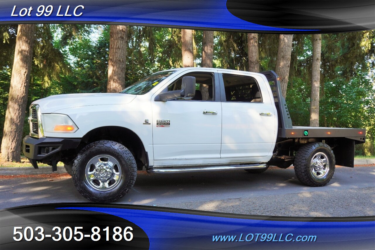 2011 RAM 2500 SLT 4X4 6.7L CUMMINS Diesel FLAT BED Chrome Wheels Newer Tires Local Trade - Photo 5 - Milwaukie, OR 97267