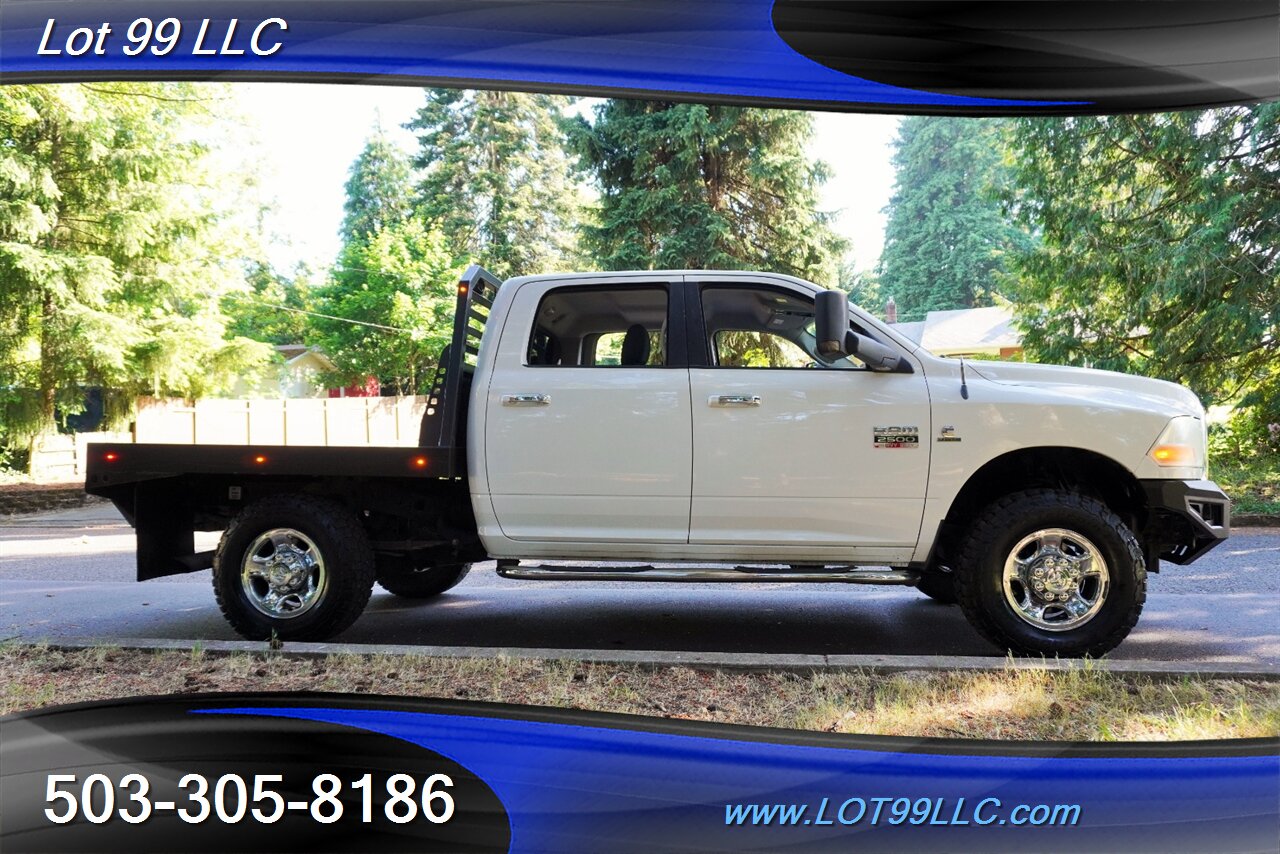2011 RAM 2500 SLT 4X4 6.7L CUMMINS Diesel FLAT BED Chrome Wheels Newer Tires Local Trade - Photo 9 - Milwaukie, OR 97267