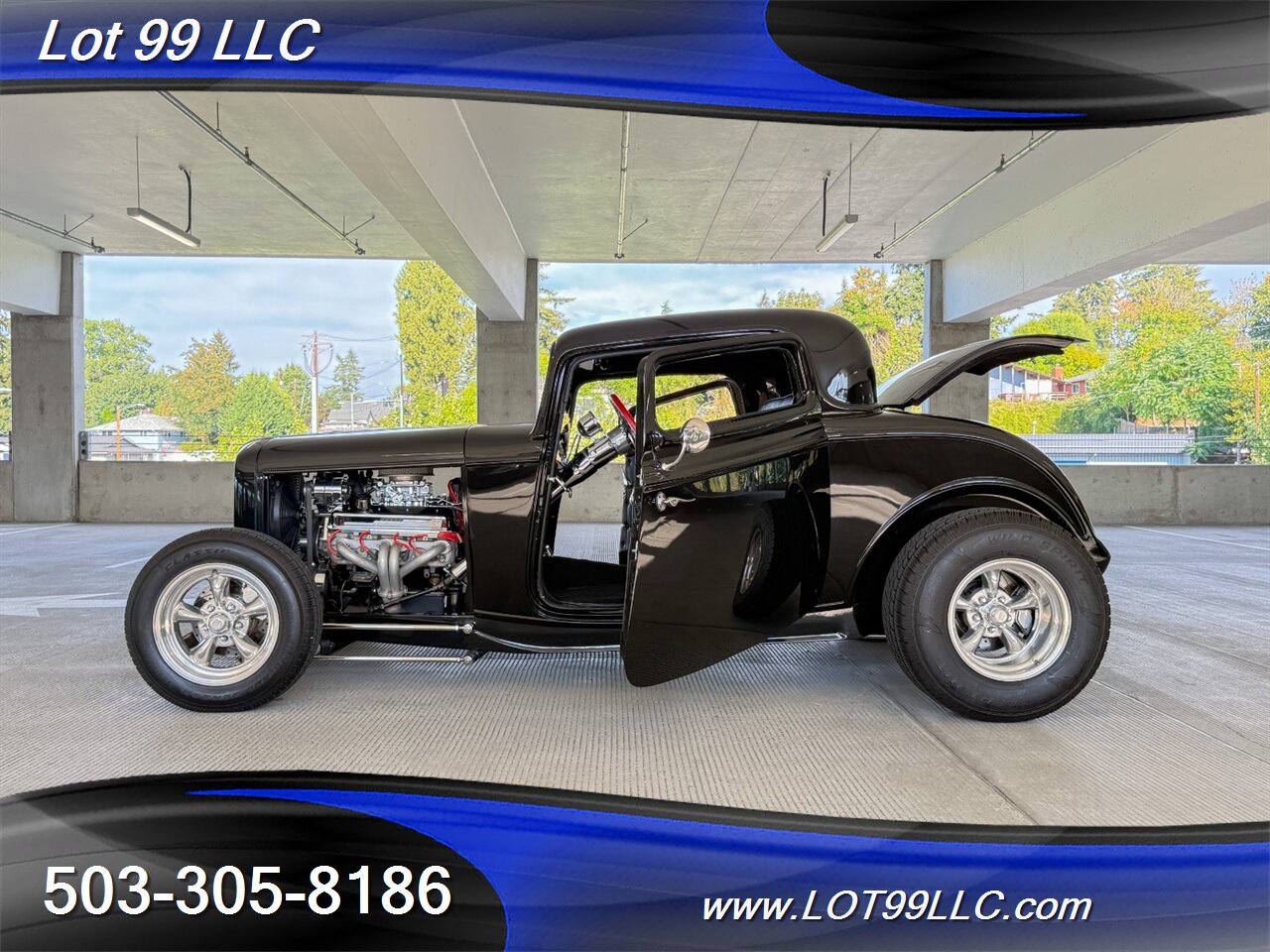 1932 FORD COUPE ZZ4 SBC Air Conditioning Suicide Doors  4 Wheel Disc Brakes Power Windows - Photo 15 - Milwaukie, OR 97267