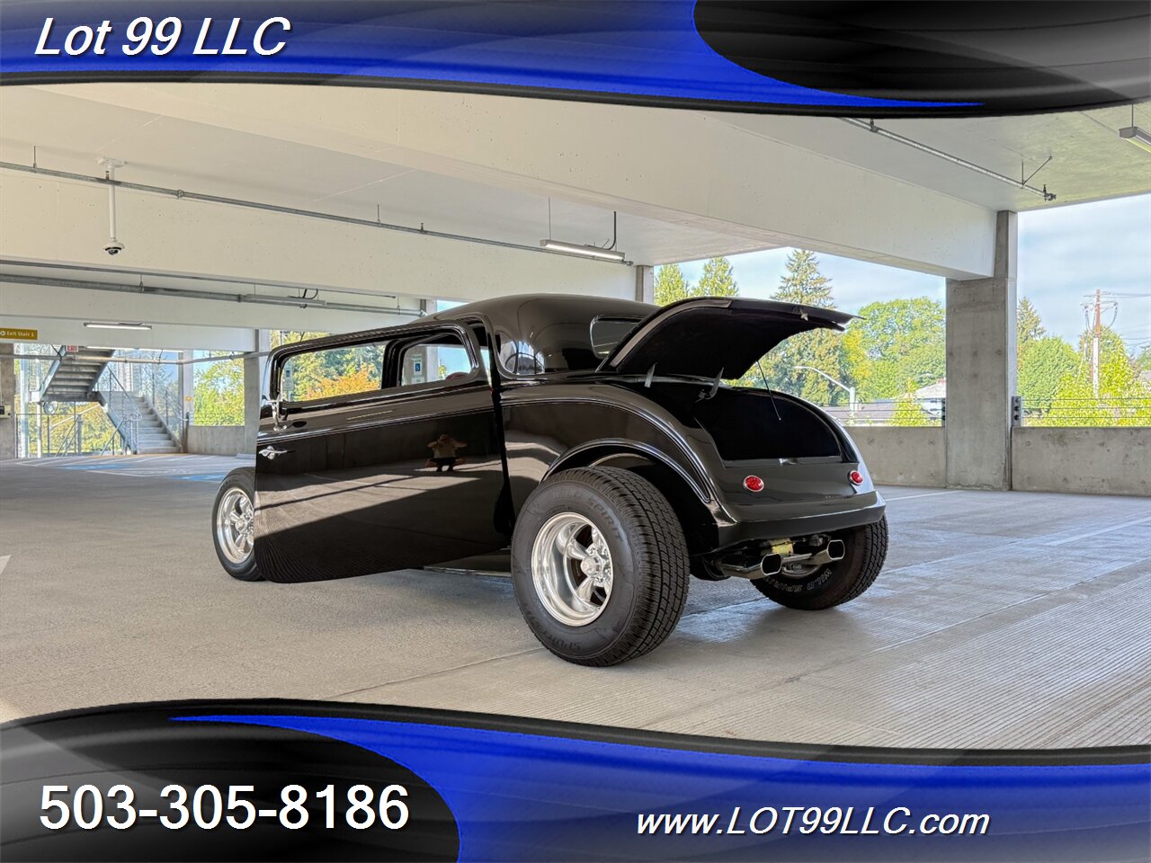 1932 FORD COUPE ZZ4 SBC Air Conditioning Suicide Doors  4 Wheel Disc Brakes Power Windows - Photo 29 - Milwaukie, OR 97267