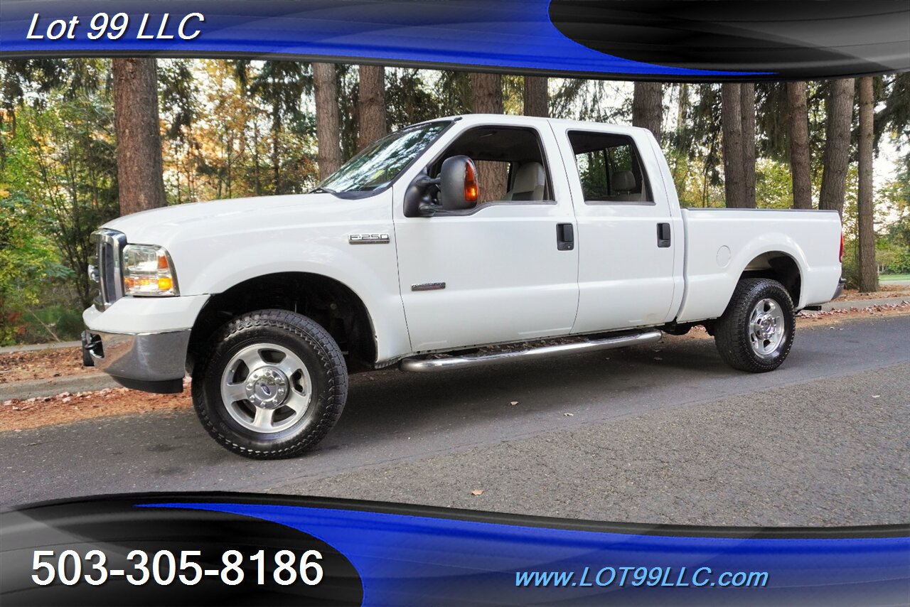 2006 Ford F-250 Lariat 4X4 Power Stroke Diesel Crew Cab Short Bed  Two Tone Leather Seats Short Bed Premium Wheels - Photo 5 - Milwaukie, OR 97267
