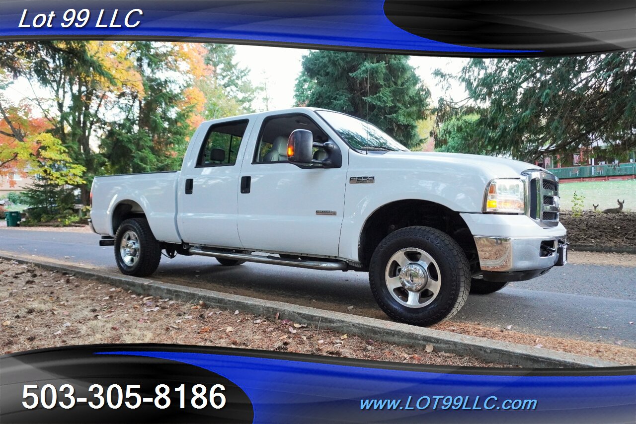 2006 Ford F-250 Lariat 4X4 Power Stroke Diesel Crew Cab Short Bed  Two Tone Leather Seats Short Bed Premium Wheels - Photo 7 - Milwaukie, OR 97267