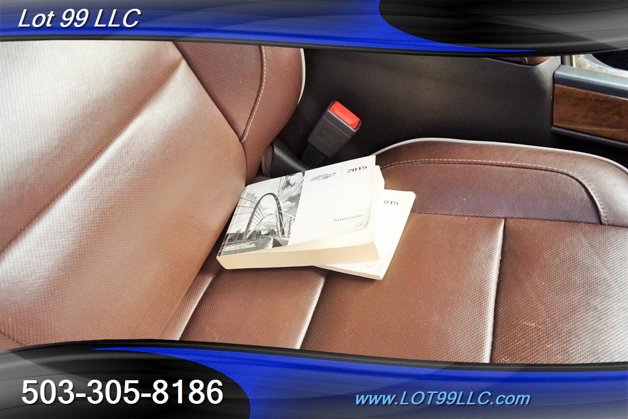 2015 Chevrolet Silverado 3500 4X4 HIGH COUNTRY 6.6L DURAMAX Leather GPS NEW TIRE - Photo 36 - Milwaukie, OR 97267