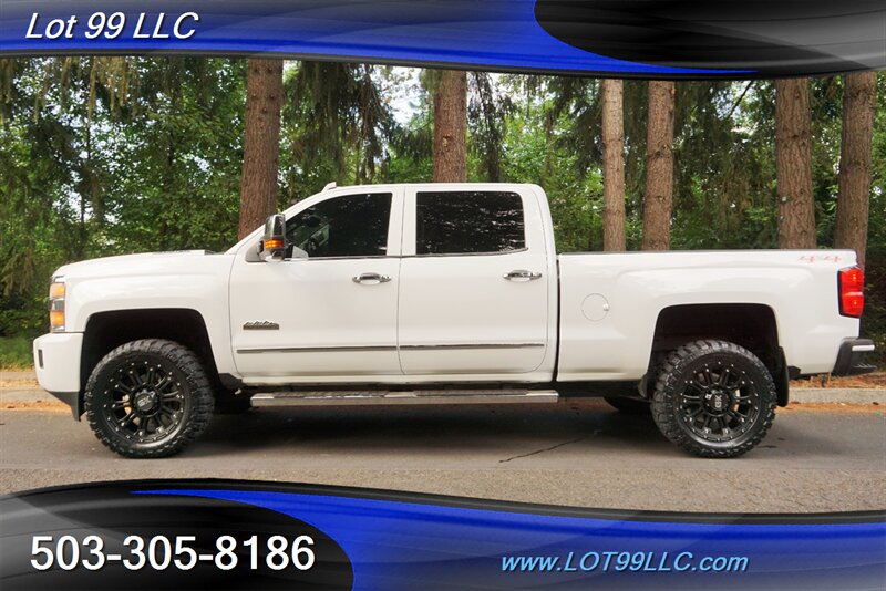 2015 Chevrolet Silverado 3500 4X4 HIGH COUNTRY 6.6L DURAMAX Leather GPS NEW TIRE  