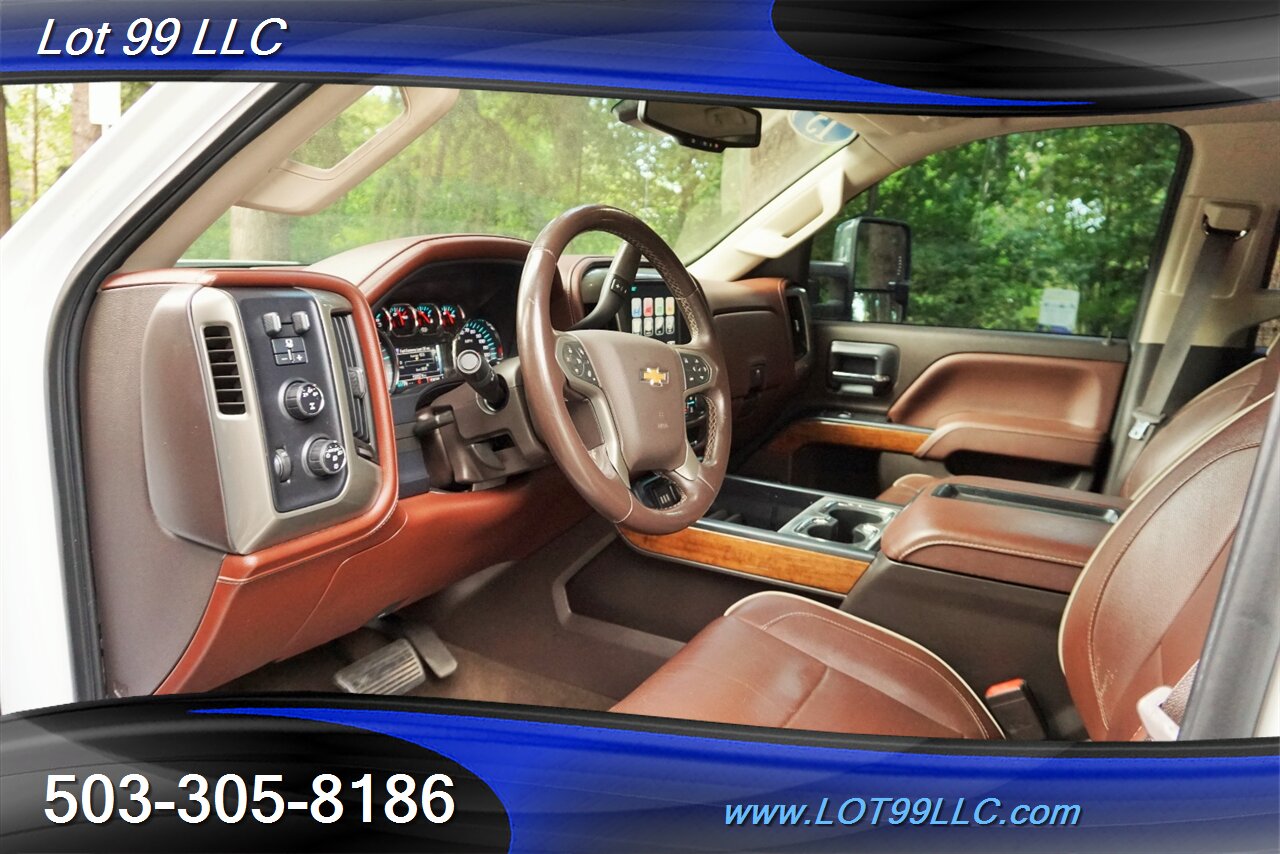 2015 Chevrolet Silverado 3500 4X4 HIGH COUNTRY 6.6L DURAMAX Leather GPS NEW TIRE - Photo 12 - Milwaukie, OR 97267